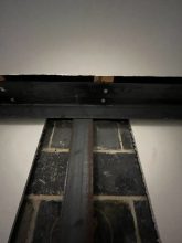 Steel reinforcement in basement